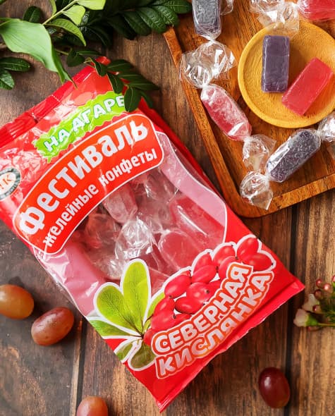 Желейные неглазированные Фестиваль со вкусом кислянки